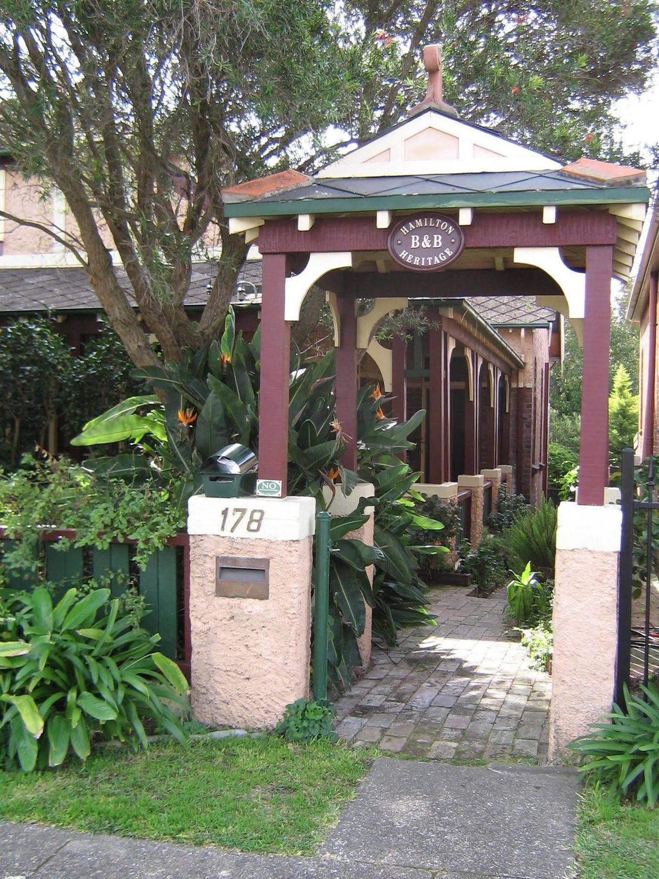 Hamilton Heritage B & B 纽卡斯尔 外观 照片